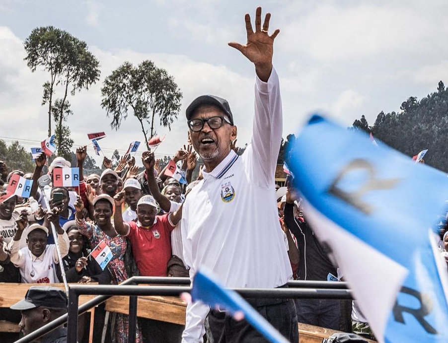 Présidentielle au Rwanda : Paul Kagame en tête avec 99,15 % des voix, selon des résultats partiels